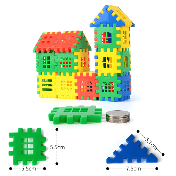 Raznobojne kockice - puzzle za decu i odrasle - 160kom